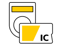 ICカードのイラスト